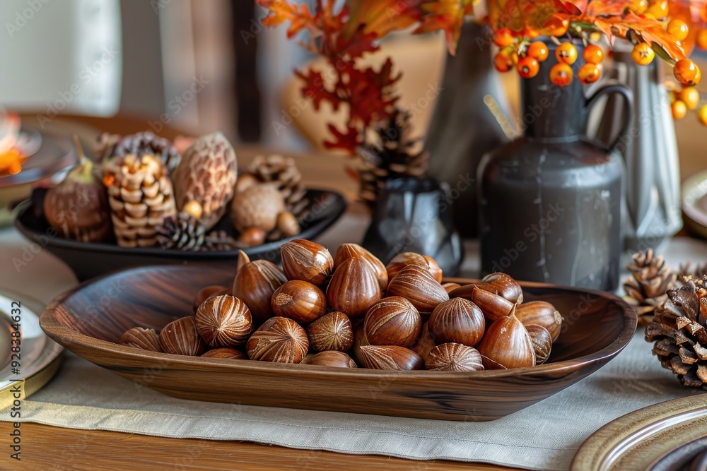 Canvas Prints experience autumn with our chestnut dish great for parties and gatherings enjoy the seasonal eleganc