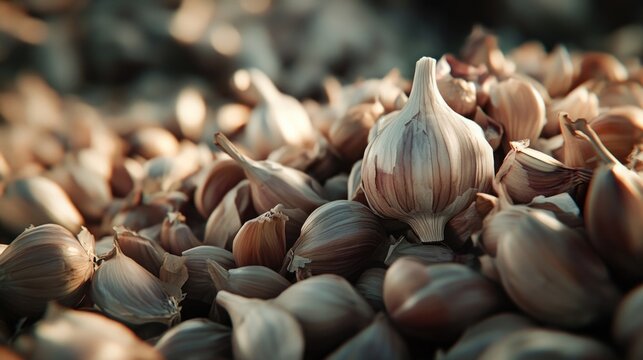 Close-up of garlic