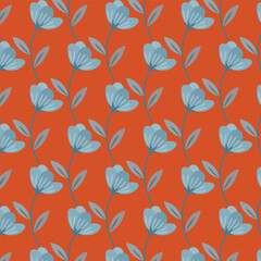 Elegant vector pattern featuring seamless grey flower petals. Ideal for backgrounds, textiles, and sophisticated designs.