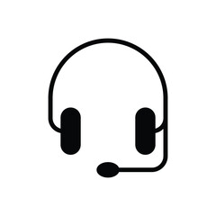 Headset vector icon