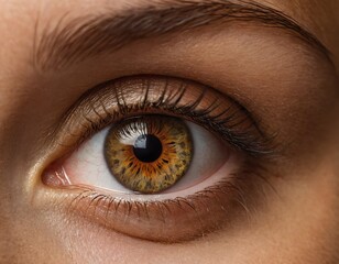 Close-Up of a Girl's Eye
