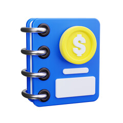 bank 3d render icons