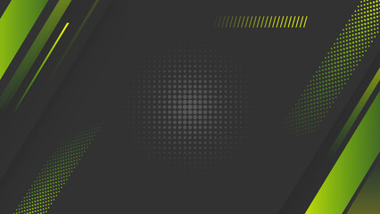 modern lime green and black sports background design