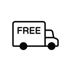 Free Delivery vector icon