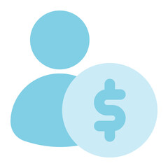 investor icon for illustration