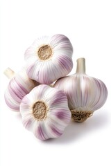 Three heads of garlic