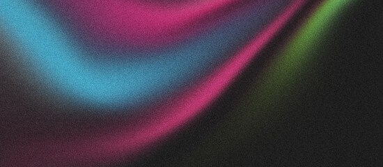 black green sky blue purple gradient grainy background with blazing green light and noise texture effect banner in the background