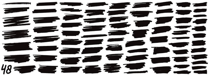 Grunge stripes mega set bundle collection. Black labels, frames, paint texture. Brush strokes mockups template. Background handmade design elements.