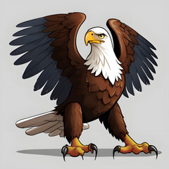 Naklejka premium eagle head silhouette,Bald eagle head tattoo design dark art illustration isolated on white background,,Esport vector logo eagle, eagle icon, eagle head, vector