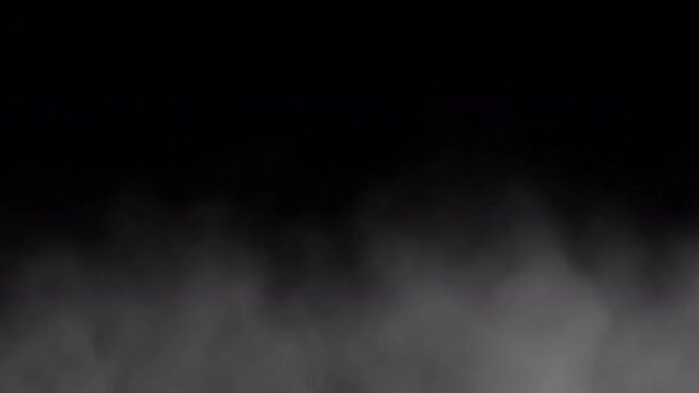 煙や湯気、蒸気に使える左から右へ流れるループ素材　