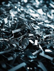 Broken Cell Phones Close Up