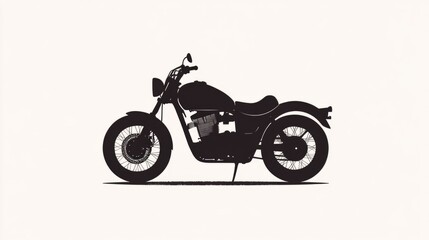 Motorcycle illustration