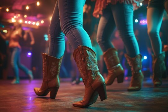 Line Dancing Boots Images Browse 2 024 Stock Photos Vectors and Video Adobe Stock