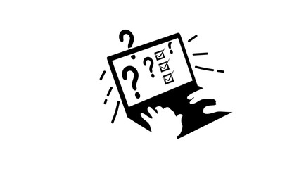 Online questionnaire survey, customer feedback options or checklists, internet-based exam, opinions or comments, answering questions, and surveyor poll concepts