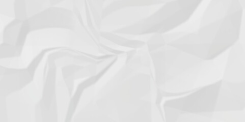 White crumpled paper texture . White wrinkled paper texture. White paper texture . White crumpled and top view textures can be used for background of text or any contents .