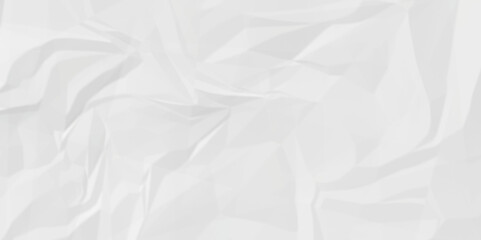 White crumpled paper texture . White wrinkled paper texture. White paper texture . White crumpled and top view textures can be used for background of text or any contents .
