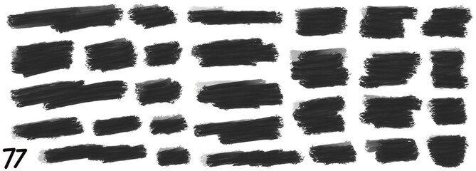 Grunge stripes mega set bundle collection. Black labels, frames, paint texture. Brush strokes mockups template. Background handmade design elements.