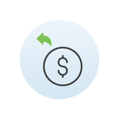 Cashback vector icon