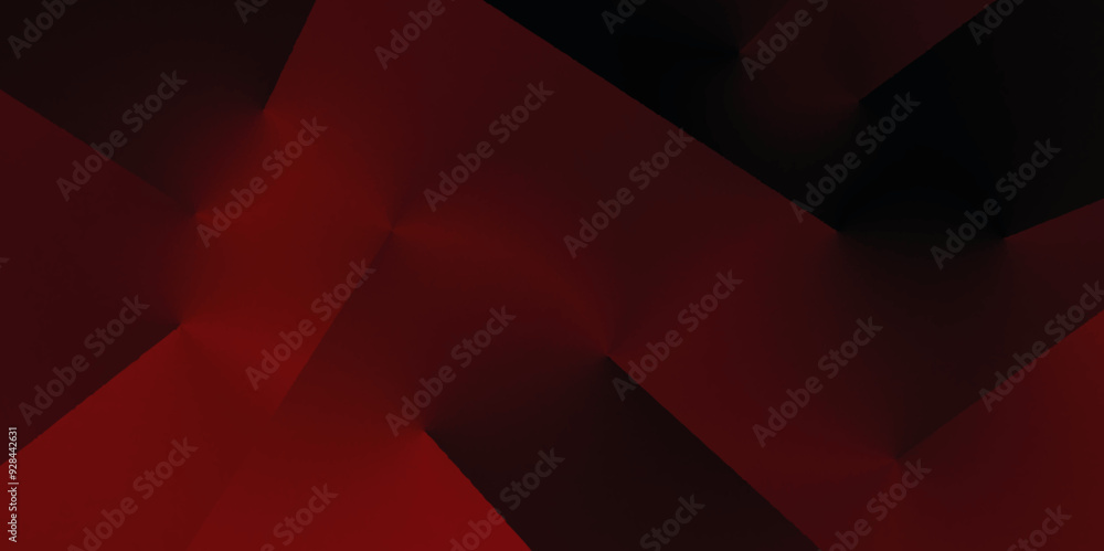 Poster abstract red background with lines. red color abstract modern luxury background for design. geometri