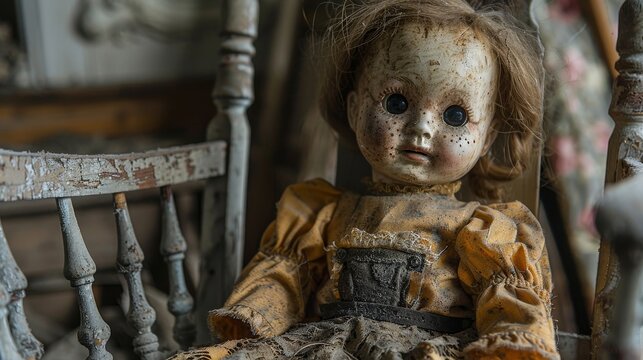 Scary antique dolls top