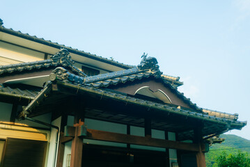 Naklejka premium 【熊本】天草崎津の風景