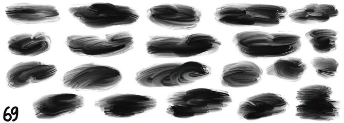 Grunge stripes mega set bundle collection. Black labels, frames, paint texture. Brush strokes mockups template. Background handmade design elements.