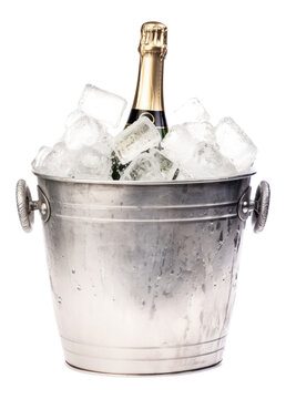 recommend clip art: PNG Bucket champagne bottle white background.