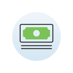 Cash vector icon