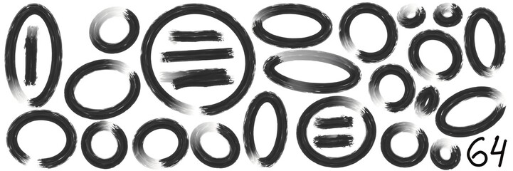 Grunge stripes mega set bundle collection. Black labels, frames, paint texture. Brush strokes mockups template. Background handmade design elements.