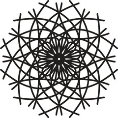 Obraz premium Holi Festival Burst of Colors Mandala Painted Spray Grunge Abstract Background.