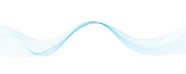 Abstract blue wave background