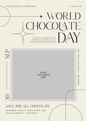 World Chocolate Day Flyer