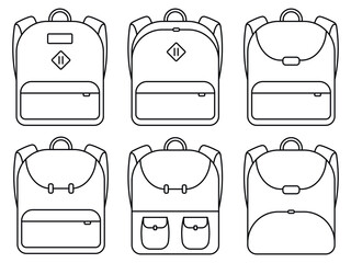 Explore our diverse Vector Backpacks Collection tailored for Marketing and Design needs