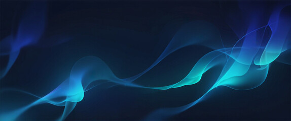 Abstract gradient smooth Blurred Smoke Dark Blue background image