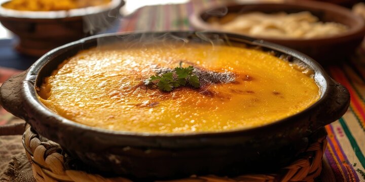 Traditional Chilean dish Pastel de choclo