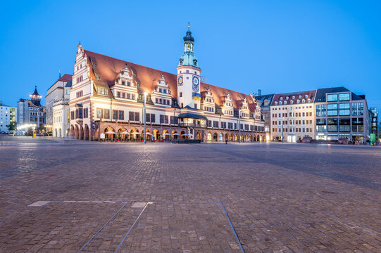 Old Town Hall Building, Leipzig, Germany