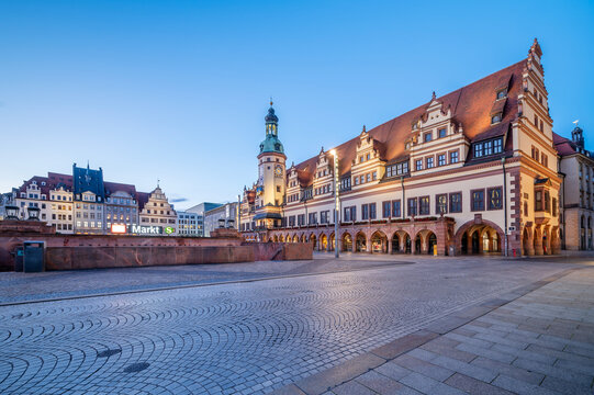Old Town Hall Building, Leipzig, Germany