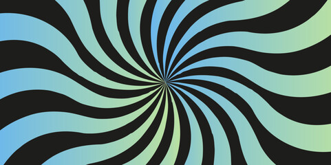 Abstract background with rays retro starburst abstract. Sunburst background vector illustration pattern beam rays. Spiral radial striped backdrop design.	