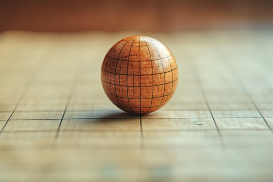 A Cartesian coordinate plane, isolated on a pastel cream background, symbolizing graphing and spatial understanding,