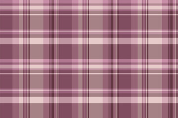 Kingdom tartan pattern seamless, dining room vector plaid textile. Custom texture fabric background check in pink and pastel colors.