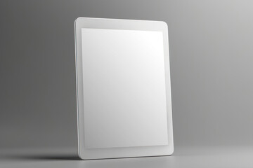PNG tablet screen mockup, transparent design
