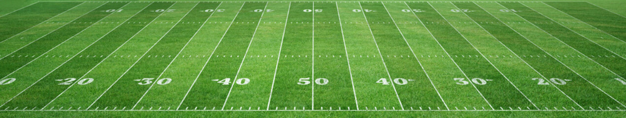 American football field 