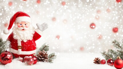 Fototapeta premium Christmas Santa Claus