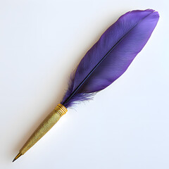 quill and inkwell. Generative AI