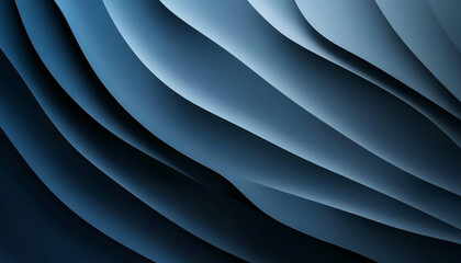 Obraz premium Design a sleek, minimalist desktop background in blue with smooth lines and abstract patterns. The overall design is clean and simple, with subtle variations in shade and texture