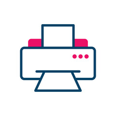 Printer vector icon