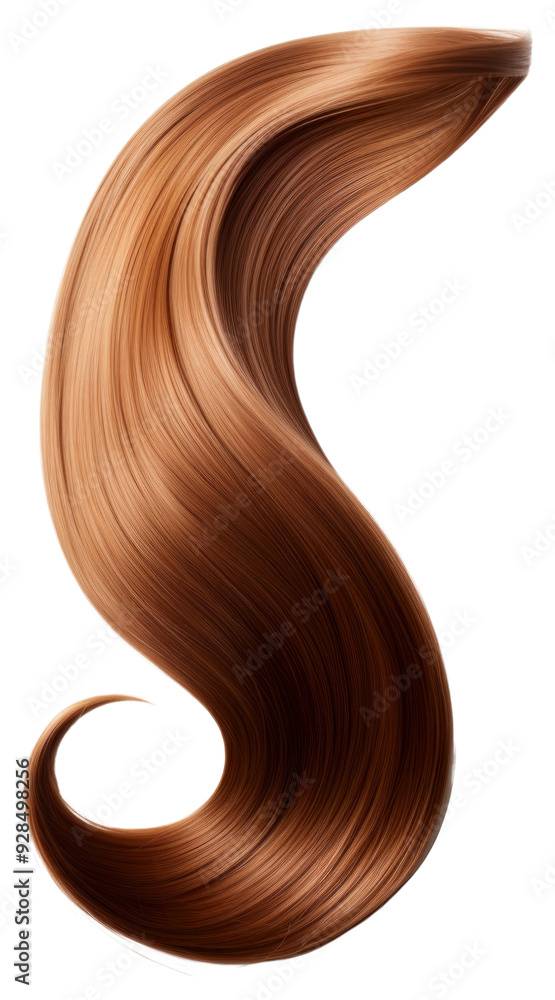 Wall mural png long healthy straight brown hair wood white background hairstyle.