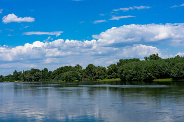 lake and sky