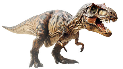 Fototapeta premium Dinosaur isolated on transparent background, PNG