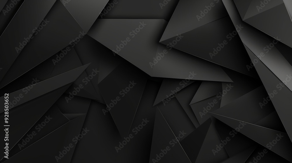 Poster abstract black background with smooth gradient and subtle texture – ideal for design, art, and creat
